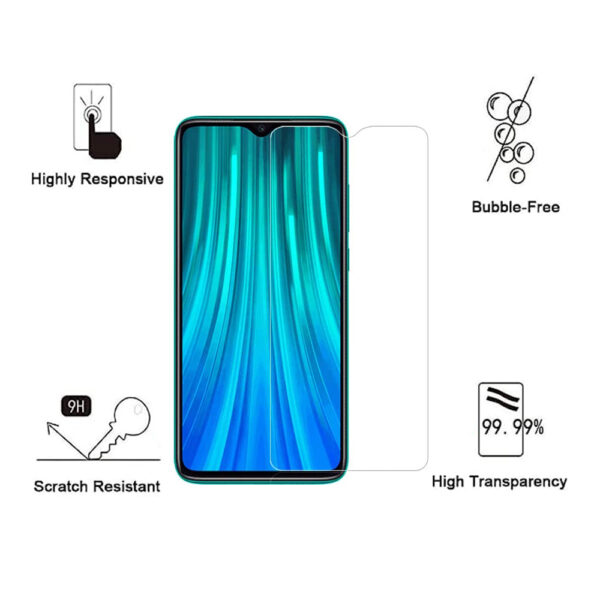 Folie de protectie compatibila cu Xiaomi Redmi Note 8T, 9H Cushion Glass, Complete Bonding, Case-Friendly, Clar - 2