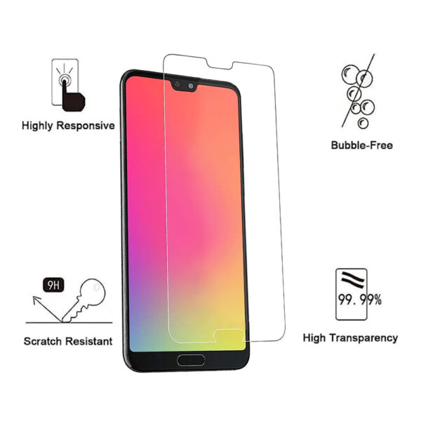 Folie de protectie compatibila cu Huawei P20 Pro, 9H Cushion Glass, Complete Bonding, Case-Friendly, Clar - 2