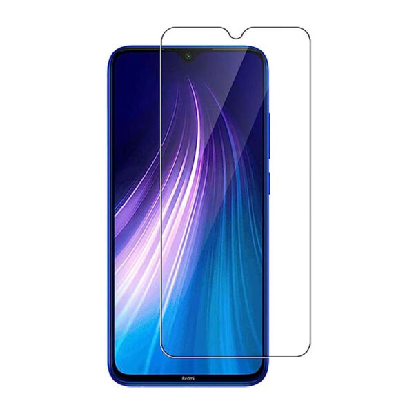 Folie de protectie compatibila cu Xiaomi Redmi Note 8, 9H Cushion Glass, Complete Bonding, Case-Friendly, Clar