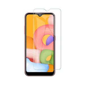 Folie de protectie compatibila cu Samsung Galaxy A01, 9H Cushion Glass, Complete Bonding, Case-Friendly, Clar