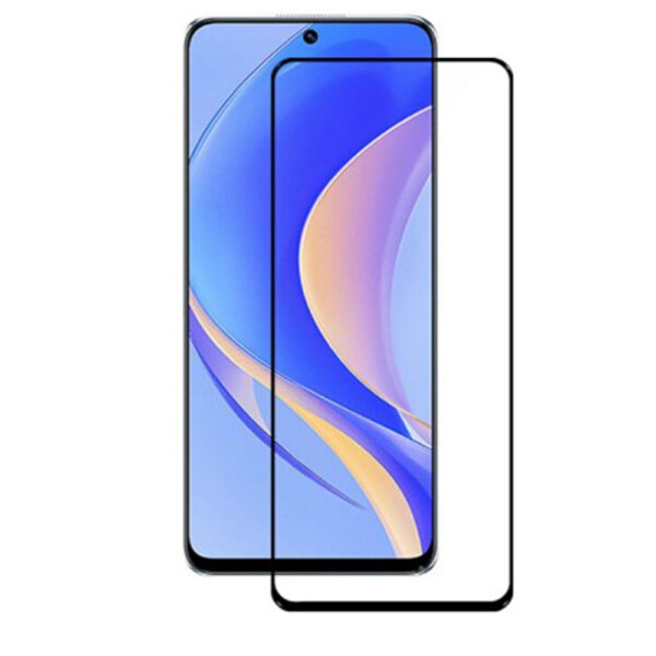 Folie COMANDO Ultra Thin Proof compatibila cu Huawei Nova Y90, Rezistenta ridicata la socuri, Acoperire completa a ecranului, Lipici adeziv pe intreaga suprafata, 0,3 mm, Cadru negru