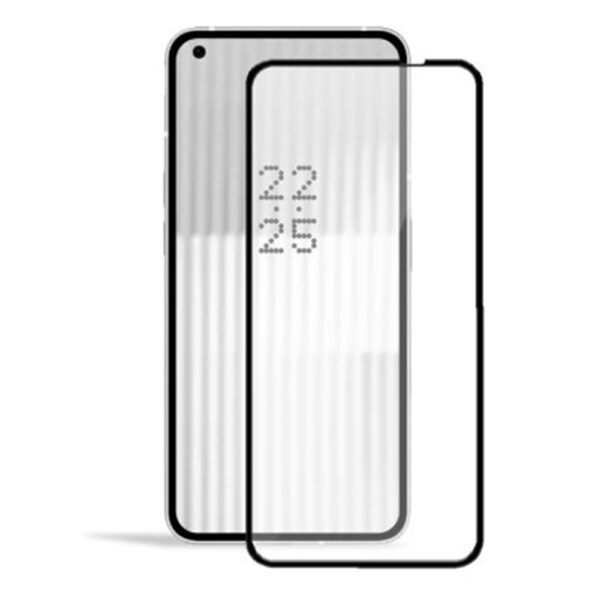 Folie COMANDO Ultra Thin Proof compatibila cu Nothing Phone 1, Rezistenta ridicata la socuri, Acoperire completa a ecranului, Lipici adeziv pe intreaga suprafata, 0,3 mm, Cadru negru