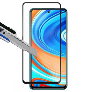 Folie COMANDO Ultra Thin Proof compatibila cu Xiaomi Redmi Note 9 Pro, Rezistenta ridicata la socuri, Acoperire completa a ecranului, Lipici adeziv pe intreaga suprafata, 0,3 mm, Cadru negru - 2