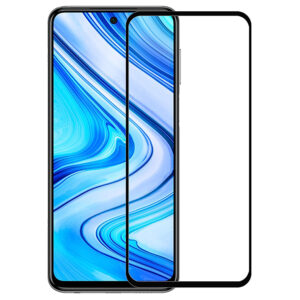 Folie COMANDO Ultra Thin Proof compatibila cu Xiaomi Redmi Note 9 Pro Max, Rezistenta ridicata la socuri, Acoperire completa a ecranului, Lipici adeziv pe intreaga suprafata, 0,3 mm, Cadru negru