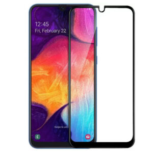 Folie COMANDO Ultra Thin Proof compatibila cu Samsung Galaxy A20e, Rezistenta ridicata la socuri, Acoperire completa a ecranului, Lipici adeziv pe intreaga suprafata, 0,3 mm, Cadru negru