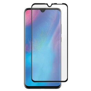 Folie COMANDO Ultra Thin Proof compatibila cu Huawei P30 Lite, Rezistenta ridicata la socuri, Acoperire completa a ecranului, Lipici adeziv pe intreaga suprafata, 0,3 mm, Cadru negru