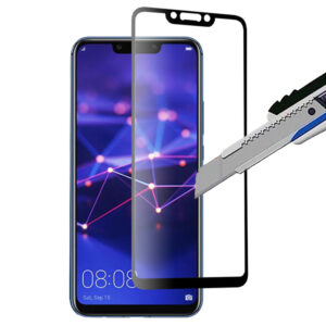 Folie COMANDO Ultra Thin Proof compatibila cu Huawei Mate 20 Lite, Rezistenta ridicata la socuri, Acoperire completa a ecranului, Lipici adeziv pe intreaga suprafata, 0,3 mm, Cadru negru - 2