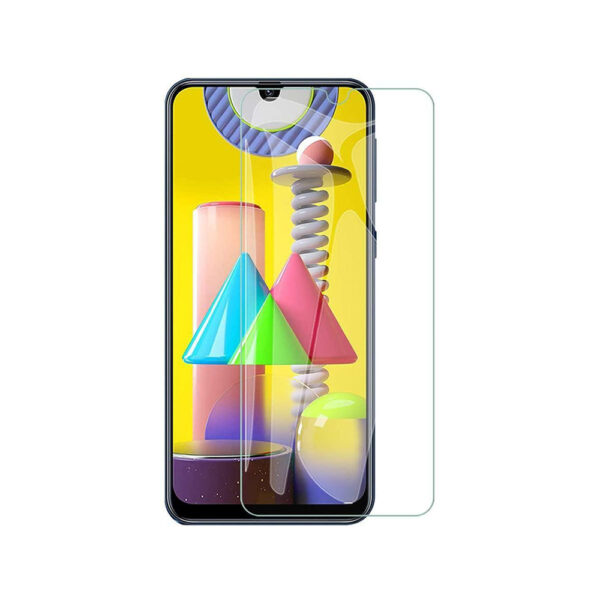 Folie de protectie compatibila cu Samsung Galaxy M31, 9H Cushion Glass, Complete Bonding, Case-Friendly, Clar