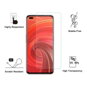 Folie de protectie compatibila cu Realme X50, 9H Cushion Glass, Complete Bonding, Case-Friendly, Clar - 2