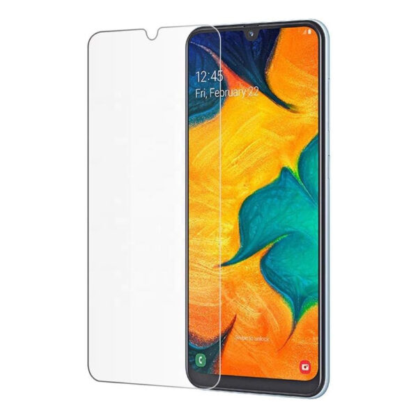 Folie de protectie compatibila cu Samsung Galaxy A30, 9H Cushion Glass, Complete Bonding, Case-Friendly, Clar