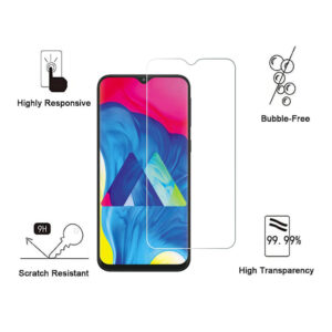 Folie de protectie compatibila cu Samsung Galaxy M21, 9H Cushion Glass, Complete Bonding, Case-Friendly, Clar - 2