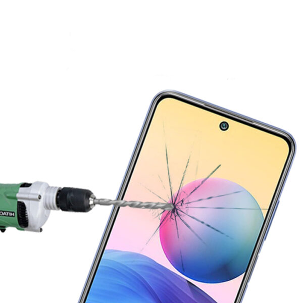 Folie COMANDO Ultra Thin Proof compatibila cu Xiaomi Poco M3 Pro, Rezistenta ridicata la socuri, Acoperire completa a ecranului, Lipici adeziv pe intreaga suprafata, 0,3 mm, Cadru negru - 2