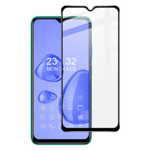 Folie COMANDO Ultra Thin Proof compatibila cu Xiaomi Redmi 9 Power, Rezistenta ridicata la socuri, Acoperire completa a ecranului, Lipici adeziv pe intreaga suprafata, 0,3 mm, Cadru negru