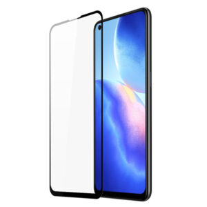 Folie COMANDO Ultra Thin Proof compatibila cu Oppo Reno 5 5G, Rezistenta ridicata la socuri, Acoperire completa a ecranului, Lipici adeziv pe intreaga suprafata, 0,3 mm, Cadru negru