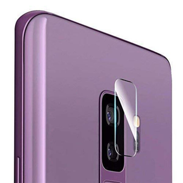 Folie protectie camera compatibila cu Samsung Galaxy S9 Plus, Sticla Full Glue, Instant Fit, Hidrofoba, Oleofoba, Slim Touch, Transparenta - 2