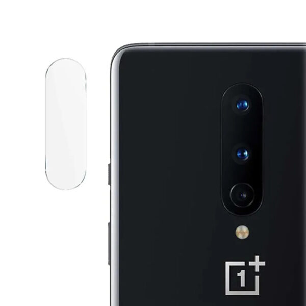 Folie protectie camera compatibila cu OnePlus 8, Sticla Full Glue, Instant Fit, Hidrofoba, Oleofoba, Slim Touch, Transparenta - 2