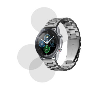 Set x 4 Folie compatibila cu Samsung Galaxy Watch 3 41 mm, Mata InvisiFlex, Anti-Reflexii, Anti-Stralucire, Protectie ideala, Atingere fina, Proprietati regenerabile, Acoperire oleofoba, Tehnologie ULTRA HD - 2