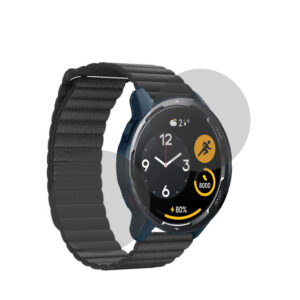 Set 2 x Folie compatibila cu Xiaomi Watch S1 Active, Mata InvisiFlex, Anti-Reflexii, Anti-Stralucire, Protectie ideala, Atingere fina, Proprietati regenerabile, Acoperire oleofoba, Tehnologie ULTRA HD - 2