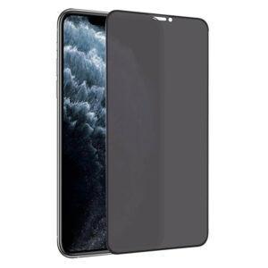 Folie Anti-Spy compatibila cu Apple iPhone 11 Pro Max, COMANDO Privacy, Filtru de confidentialitate, Protectie intimitate, Calitate japoneza, Adeziv complet, Negru