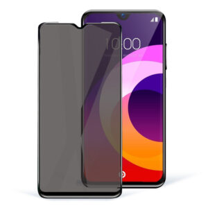 Folie Anti-Spy compatibila cu Samsung Galaxy A04s, COMANDO Privacy, Filtru de confidentialitate, Protectie intimitate, Calitate japoneza, Adeziv complet, Negru