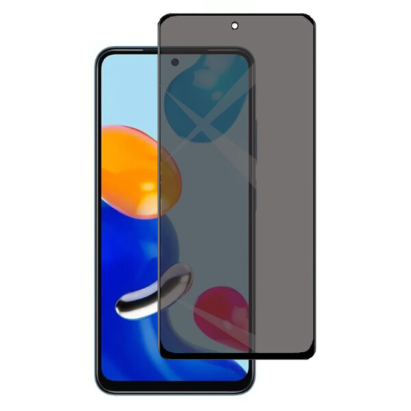 Folie Anti-Spy compatibila cu Samsung Galaxy A52s 5G, COMANDO Privacy, Filtru de confidentialitate, Protectie intimitate, Calitate japoneza, Adeziv complet, Negru