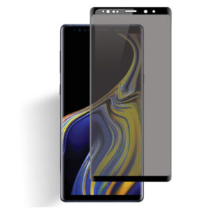 Folie Anti-Spy compatibila cu Samsung Galaxy Note 9, COMANDO Privacy, Filtru de confidentialitate, Protectie intimitate, Calitate japoneza, Adeziv complet, Negru