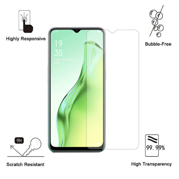 Folie de protectie compatibila cu Oppo A31, 9H Cushion Glass, Complete Bonding, Case-Friendly, Clar - 2