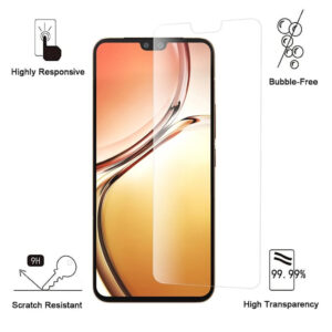 Folie de protectie compatibila cu Vivo V23 5G, 9H Cushion Glass, Complete Bonding, Case-Friendly, Clar - 2