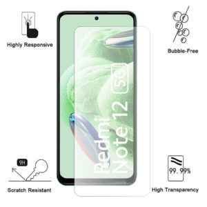 Folie de protectie compatibila cu Xiaomi Redmi Note 12, 9H Cushion Glass, Complete Bonding, Case-Friendly, Clar - 2