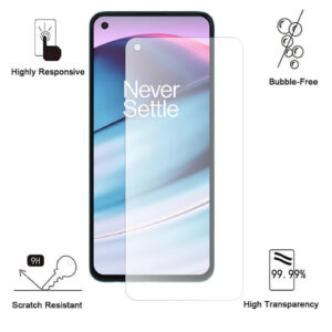 Folie de protectie compatibila cu OnePlus Nord CE 5G, 9H Cushion Glass, Complete Bonding, Case-Friendly, Clar - 2