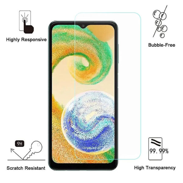 Folie de protectie compatibila cu Samsung Galaxy A04s, 9H Cushion Glass, Complete Bonding, Case-Friendly, Clar - 2