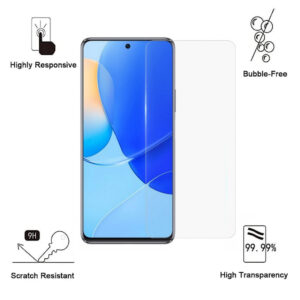 Folie de protectie compatibila cu Huawei nova 9 SE, 9H Cushion Glass, Complete Bonding, Case-Friendly, Clar - 2