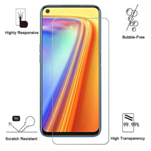 Folie de protectie compatibila cu Realme 7i, 9H Cushion Glass, Complete Bonding, Case-Friendly, Clar - 2