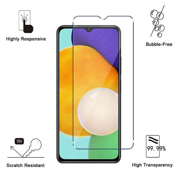 Folie de protectie compatibila cu Samsung Galaxy A13, 9H Cushion Glass, Complete Bonding, Case-Friendly, Clar - 2