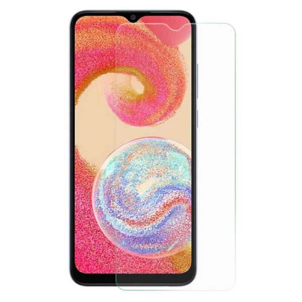 Folie de protectie compatibila cu Samsung Galaxy A04, 9H Cushion Glass, Complete Bonding, Case-Friendly, Clar