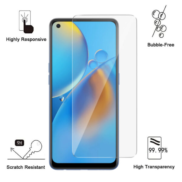 Folie de protectie compatibila cu OPPO Reno 7 5G, 9H Cushion Glass, Complete Bonding, Case-Friendly, Clar - 2