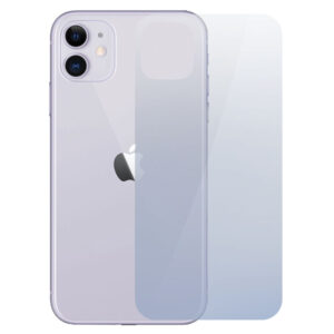 Folie InvisibleBack compatibila cu Apple iPhone 11, Protectie carcasa spate, Polimer siliconic, Adeziv premium, Montare usoara, Fara lichid, Regenerabila, Full Glue