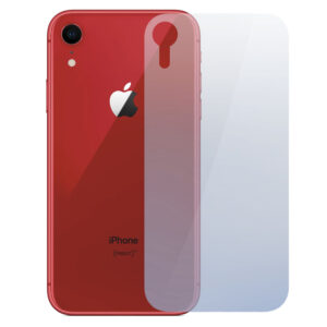 Folie InvisibleBack compatibila cu Apple iPhone XR, Protectie carcasa spate, Polimer siliconic, Adeziv premium, Montare usoara, Fara lichid, Regenerabila, Full Glue