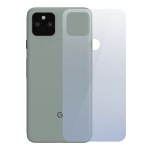 Folie InvisibleBack compatibila cu Google Pixel 5, Protectie carcasa spate, Polimer siliconic, Adeziv premium, Montare usoara, Fara lichid, Regenerabila, Full Glue