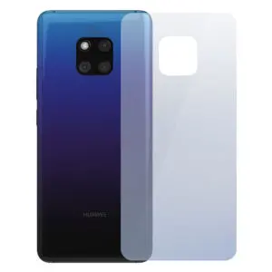 Folie InvisibleBack compatibila cu Huawei Mate 20 Pro, Protectie carcasa spate, Polimer siliconic, Adeziv premium, Montare usoara, Fara lichid, Regenerabila, Full Glue