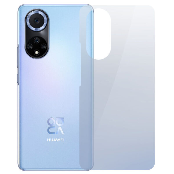 Folie InvisibleBack compatibila cu Huawei Nova 9, Protectie carcasa spate, Polimer siliconic, Adeziv premium, Montare usoara, Fara lichid, Regenerabila, Full Glue