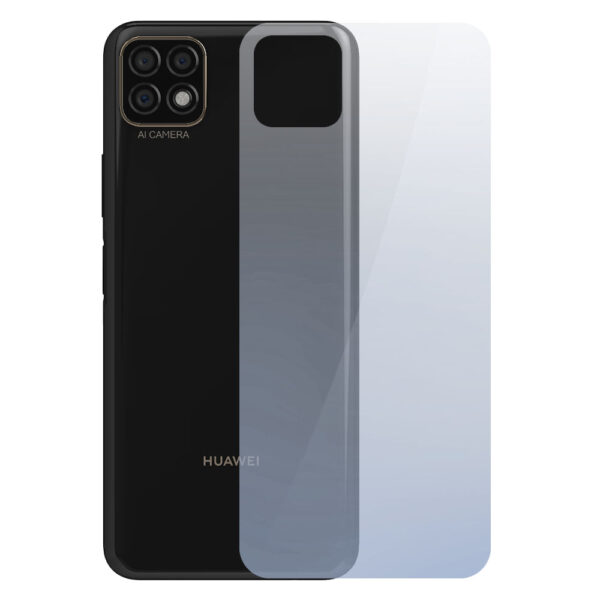 Folie InvisibleBack compatibila cu Huawei Nova Y60, Protectie carcasa spate, Polimer siliconic, Adeziv premium, Montare usoara, Fara lichid, Regenerabila, Full Glue