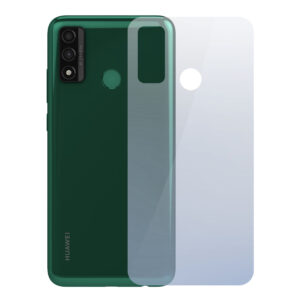 Folie InvisibleBack compatibila cu Huawei P Smart (2020), Protectie carcasa spate, Polimer siliconic, Adeziv premium, Montare usoara, Fara lichid, Regenerabila, Full Glue