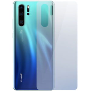 Folie InvisibleBack compatibila cu Huawei P30 Pro, Protectie carcasa spate, Polimer siliconic, Adeziv premium, Montare usoara, Fara lichid, Regenerabila, Full Glue