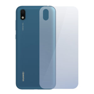 Folie InvisibleBack compatibila cu Huawei Y5 (2019), Protectie carcasa spate, Polimer siliconic, Adeziv premium, Montare usoara, Fara lichid, Regenerabila, Full Glue