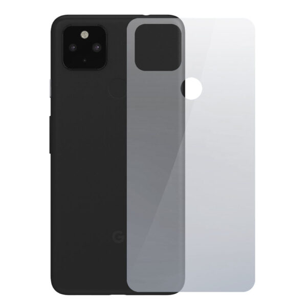 Folie Back Shield compatibila cu Google Pixel 4a 5G, Protectie spate, Hidrogel in 3 straturi, Anti-ingalbenire, Anti-UV, Regenerabila, Anti-soc, Instalare usoara