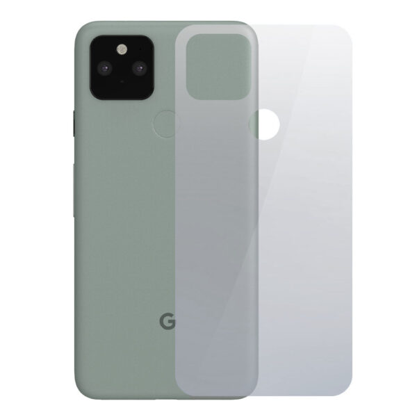 Folie Back Shield compatibila cu Google Pixel 5, Protectie spate, Hidrogel in 3 straturi, Anti-ingalbenire, Anti-UV, Regenerabila, Anti-soc, Instalare usoara