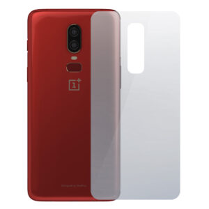 Folie Back Shield compatibila cu OnePlus 6, Protectie spate, Hidrogel in 3 straturi, Anti-ingalbenire, Anti-UV, Regenerabila, Anti-soc, Instalare usoara