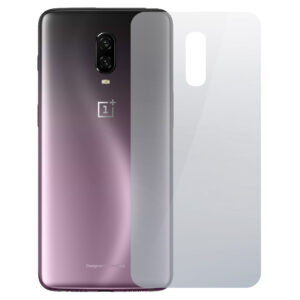 Folie Back Shield compatibila cu OnePlus 6T, Protectie spate, Hidrogel in 3 straturi, Anti-ingalbenire, Anti-UV, Regenerabila, Anti-soc, Instalare usoara