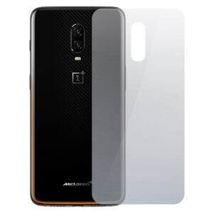 Folie Back Shield compatibila cu OnePlus 6T McLaren, Protectie spate, Hidrogel in 3 straturi, Anti-ingalbenire, Anti-UV, Regenerabila, Anti-soc, Instalare usoara